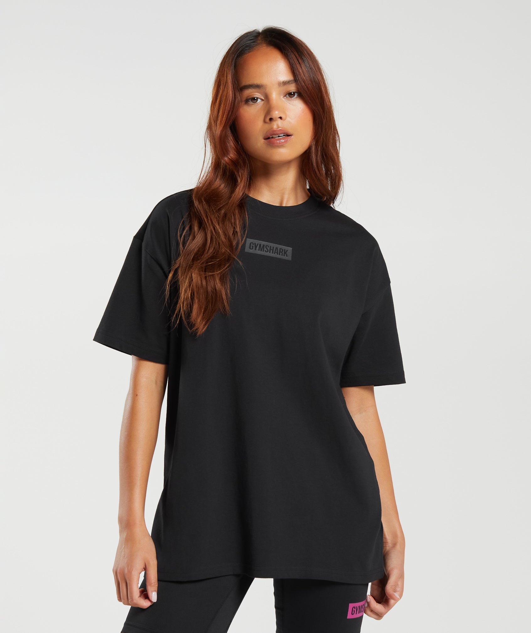 Block Oversized T-Shirt - Black
