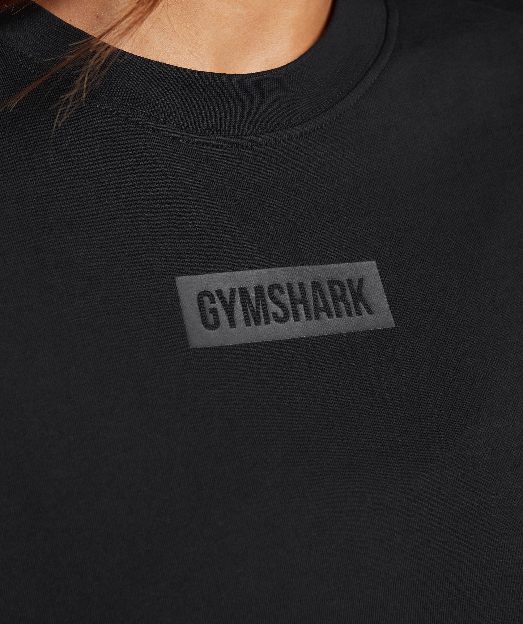 Block Oversized T-Shirt - Black