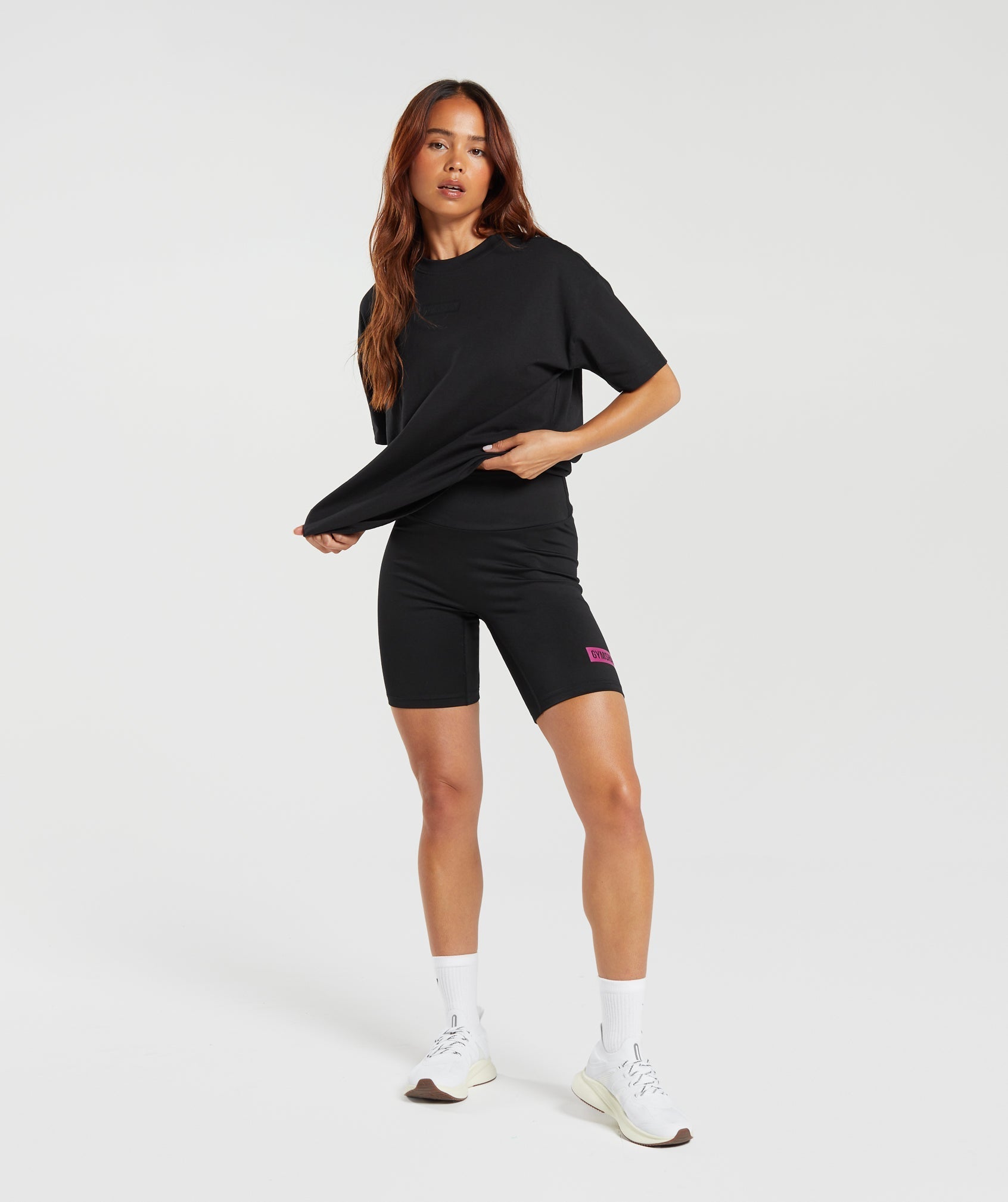 Block Oversized T-Shirt - Black
