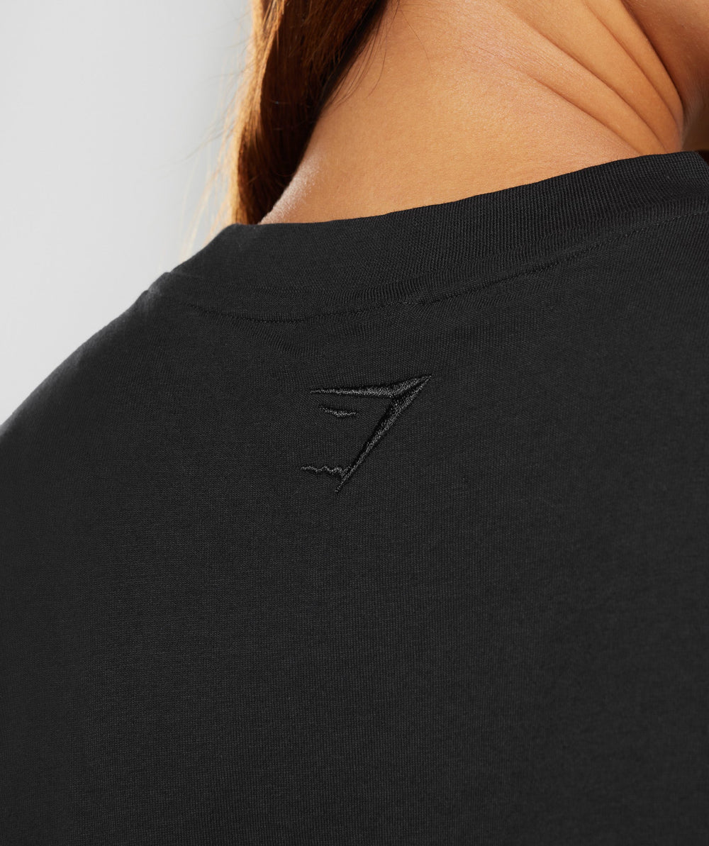 Block Oversized T-Shirt - Black