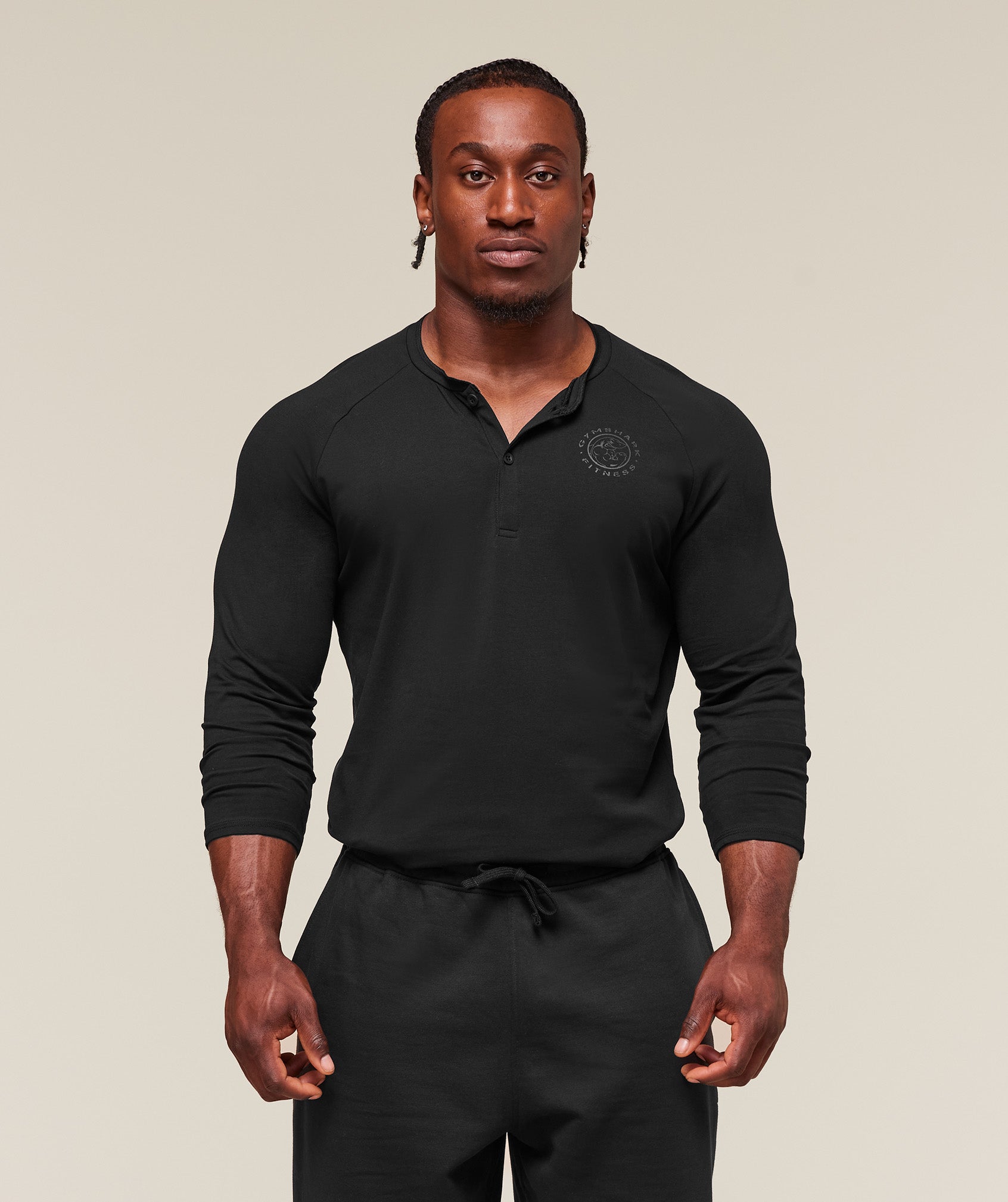 Legacy Henley - Black