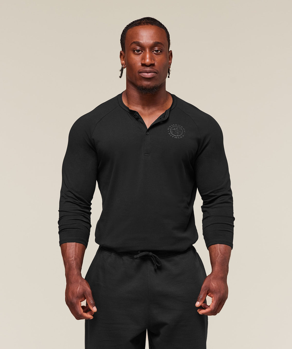 Legacy Henley - Black