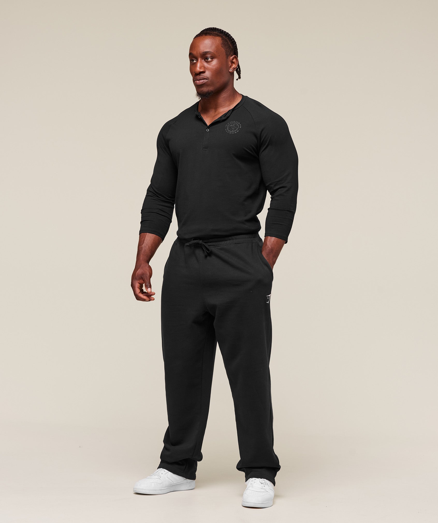 Legacy Henley - Black
