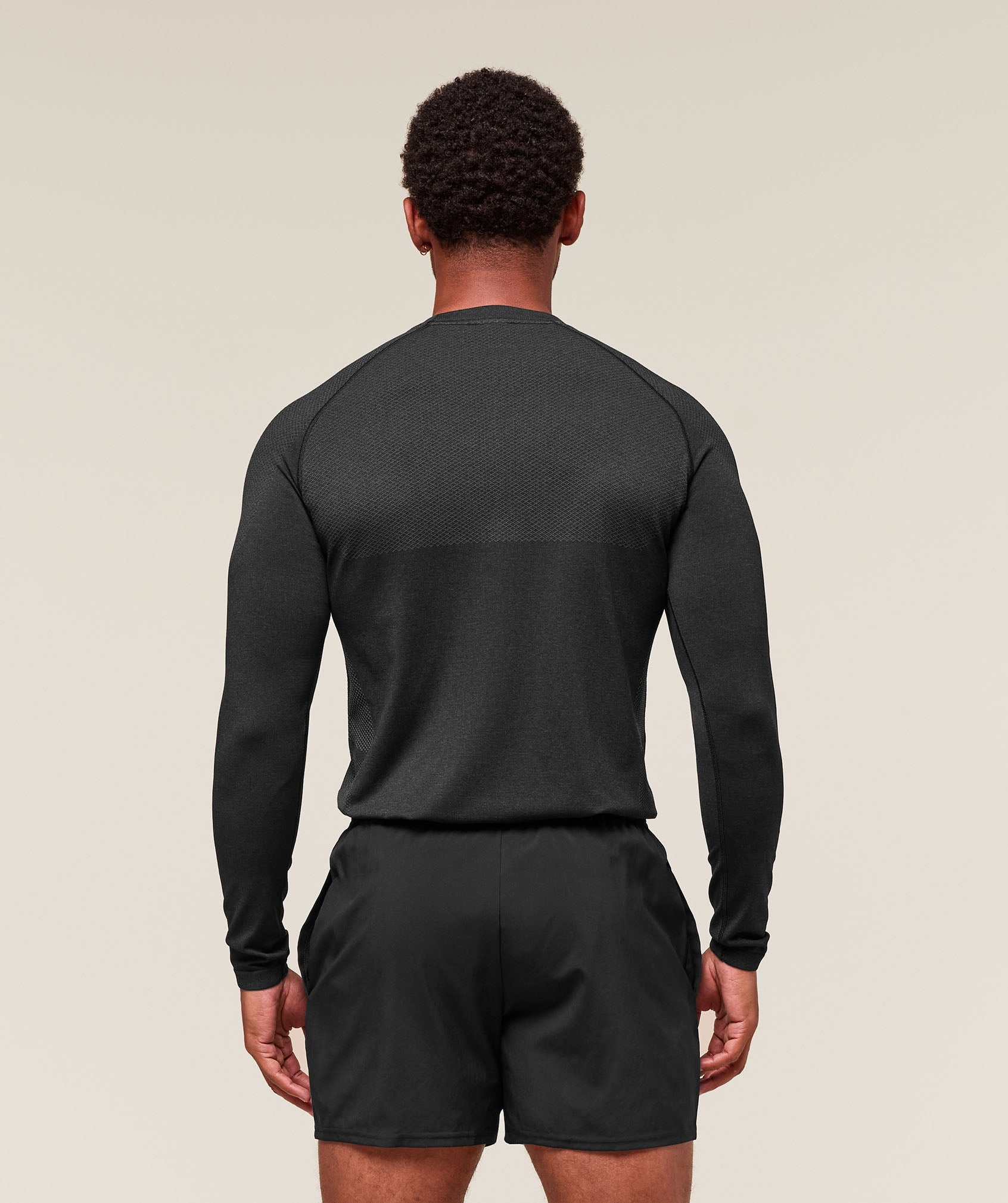 Vital Long Sleeve T-Shirt - Black/Silhouette Grey
