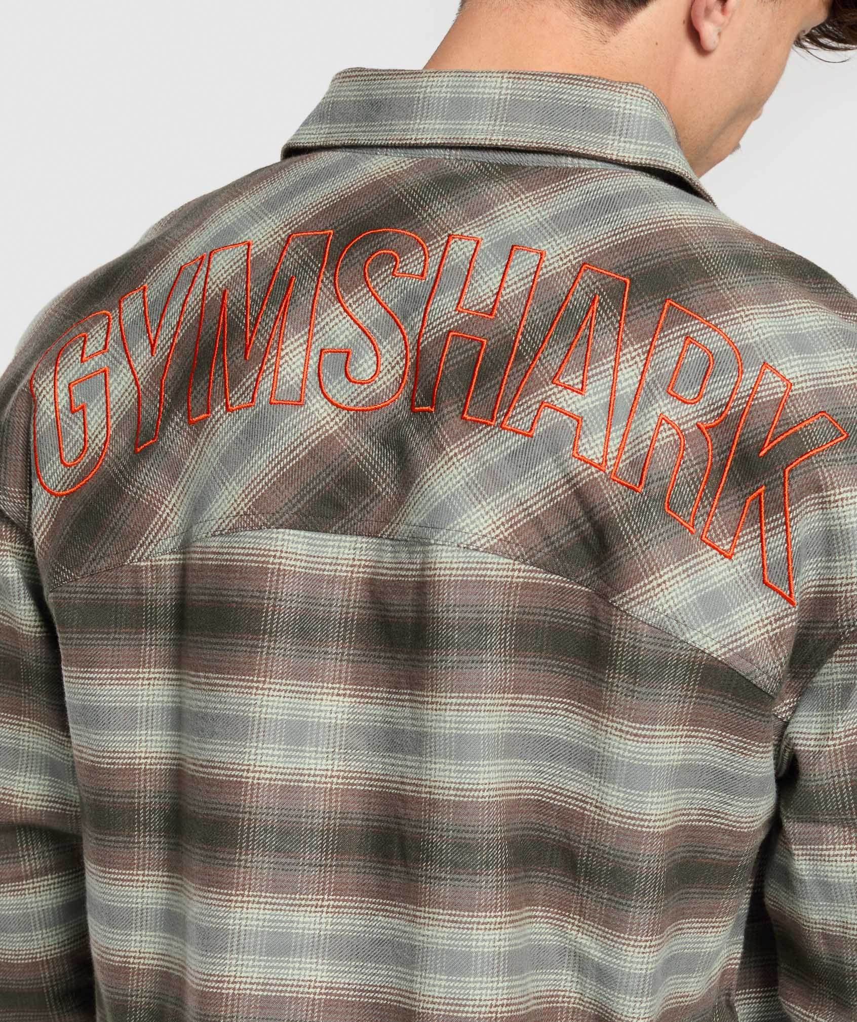 Flannel Shirt - Strength Green