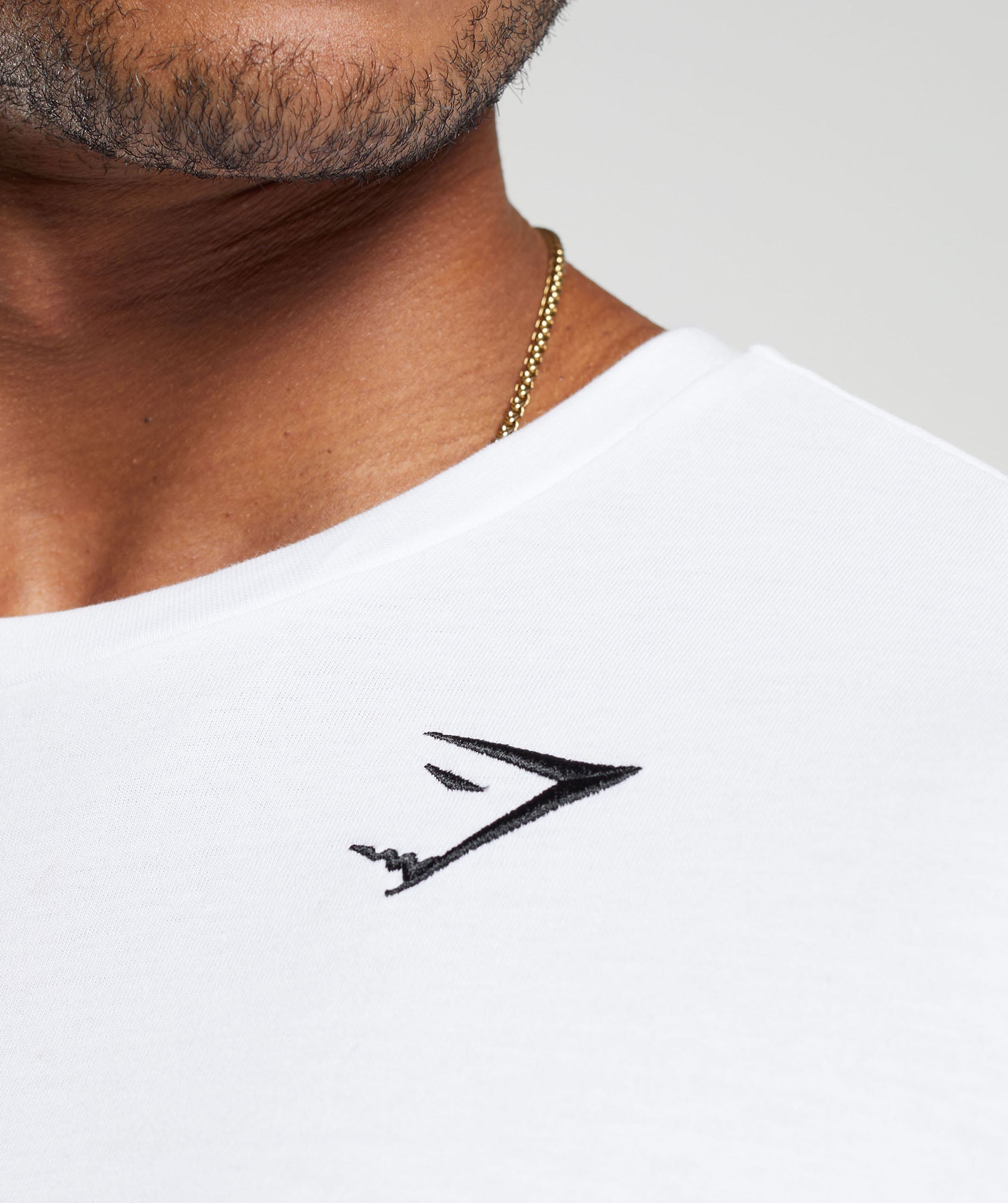 Crest Long Sleeve T-Shirt - White