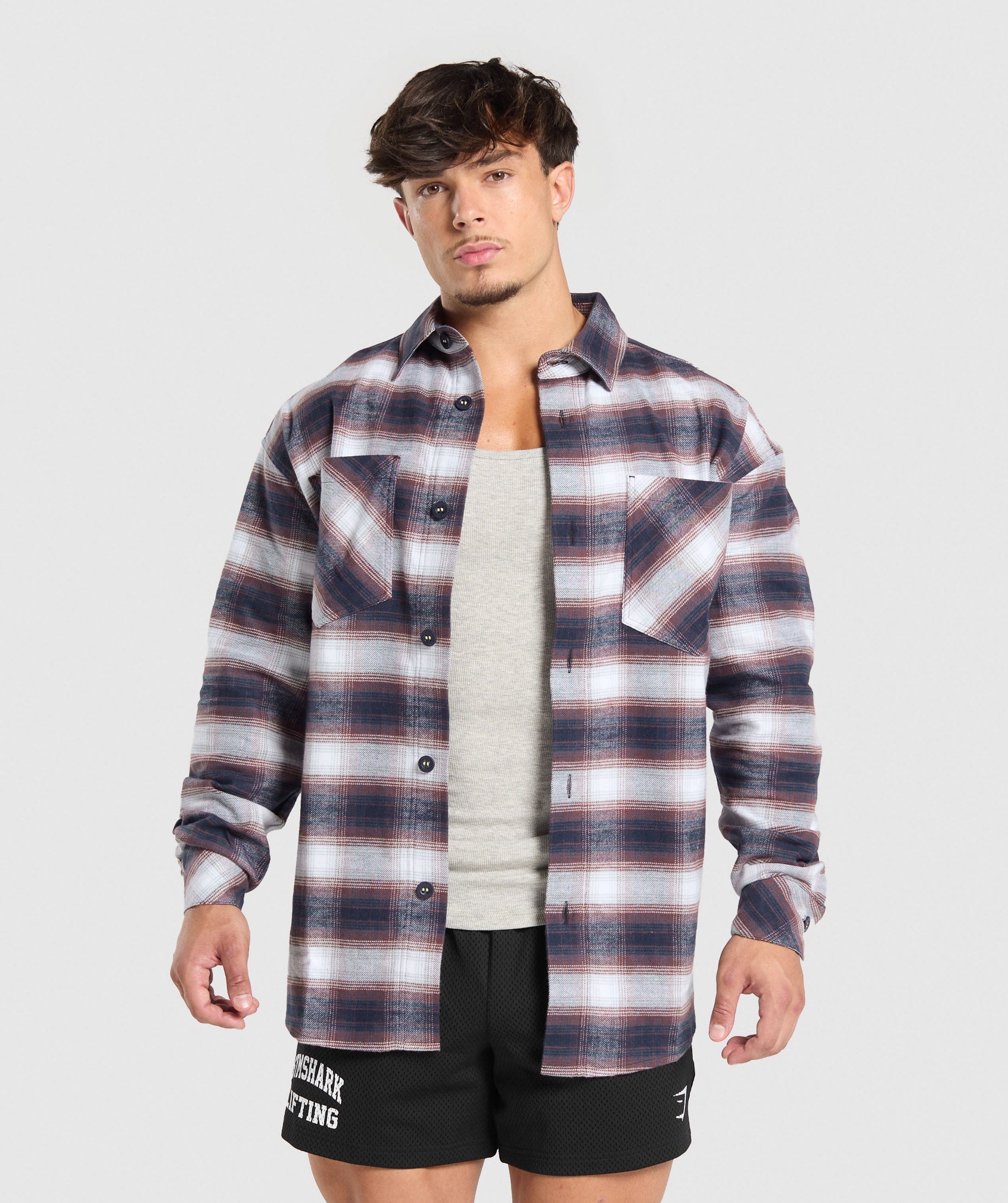 Flannel Shirt - Heavy Blue