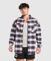 Flannel Shirt - Heavy Blue