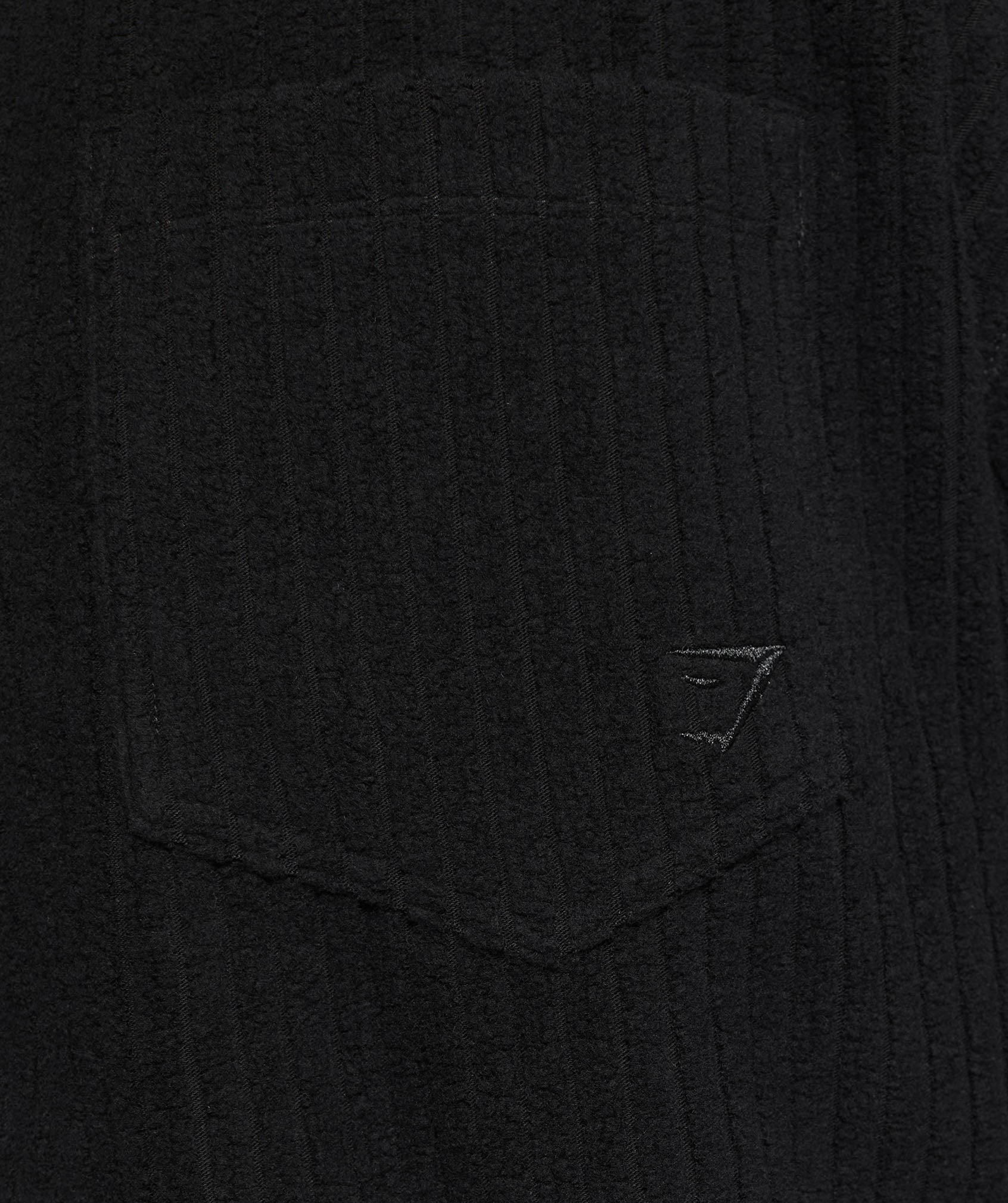 Cord Overshirt - Black