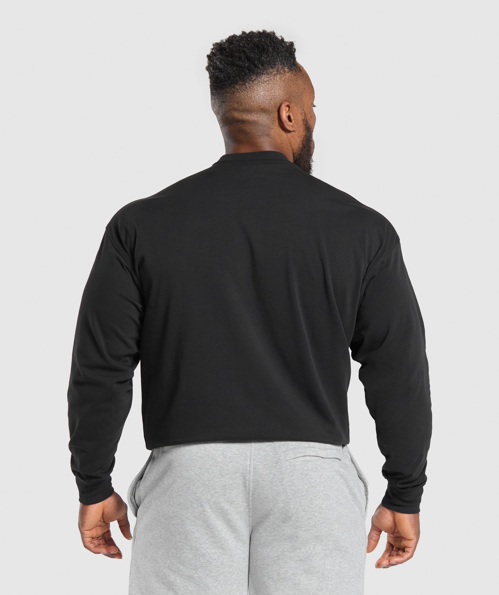 British Iron Long Sleeve T-Shirt - Black