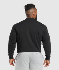 British Iron Long Sleeve T-Shirt - Black