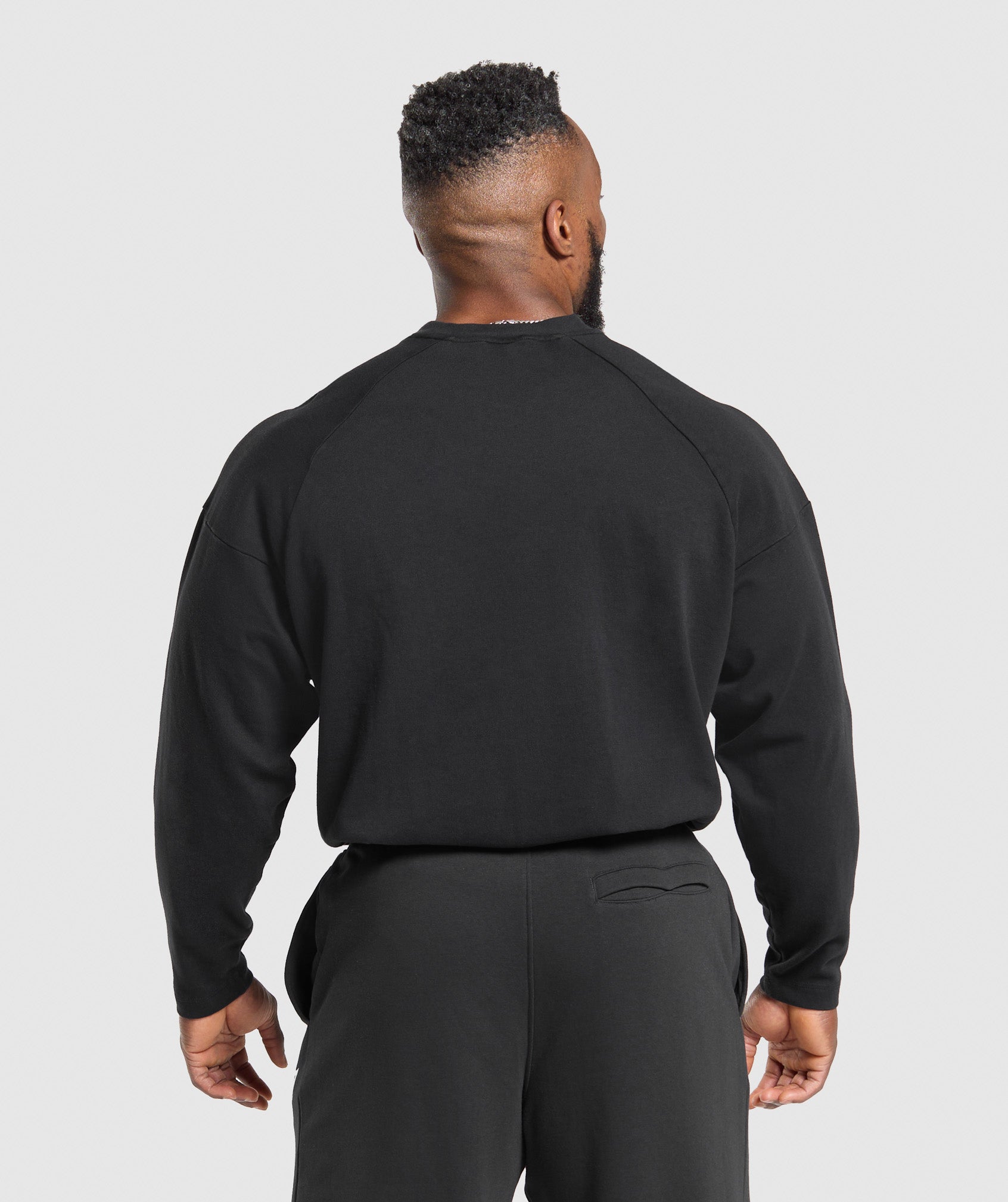 Heavyweight Long Sleeve T-Shirt - Black