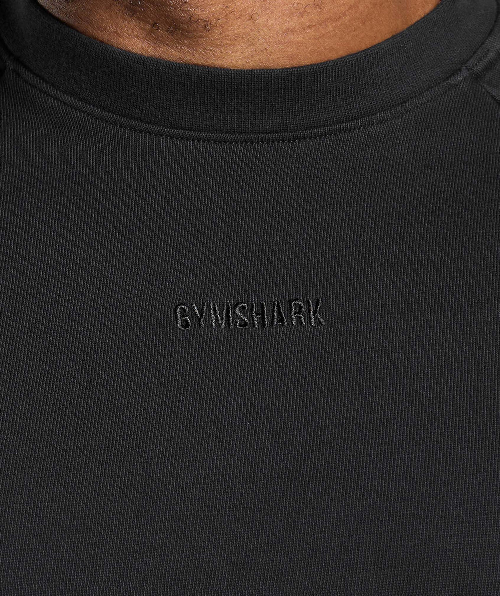 Heavyweight Long Sleeve T-Shirt - Black