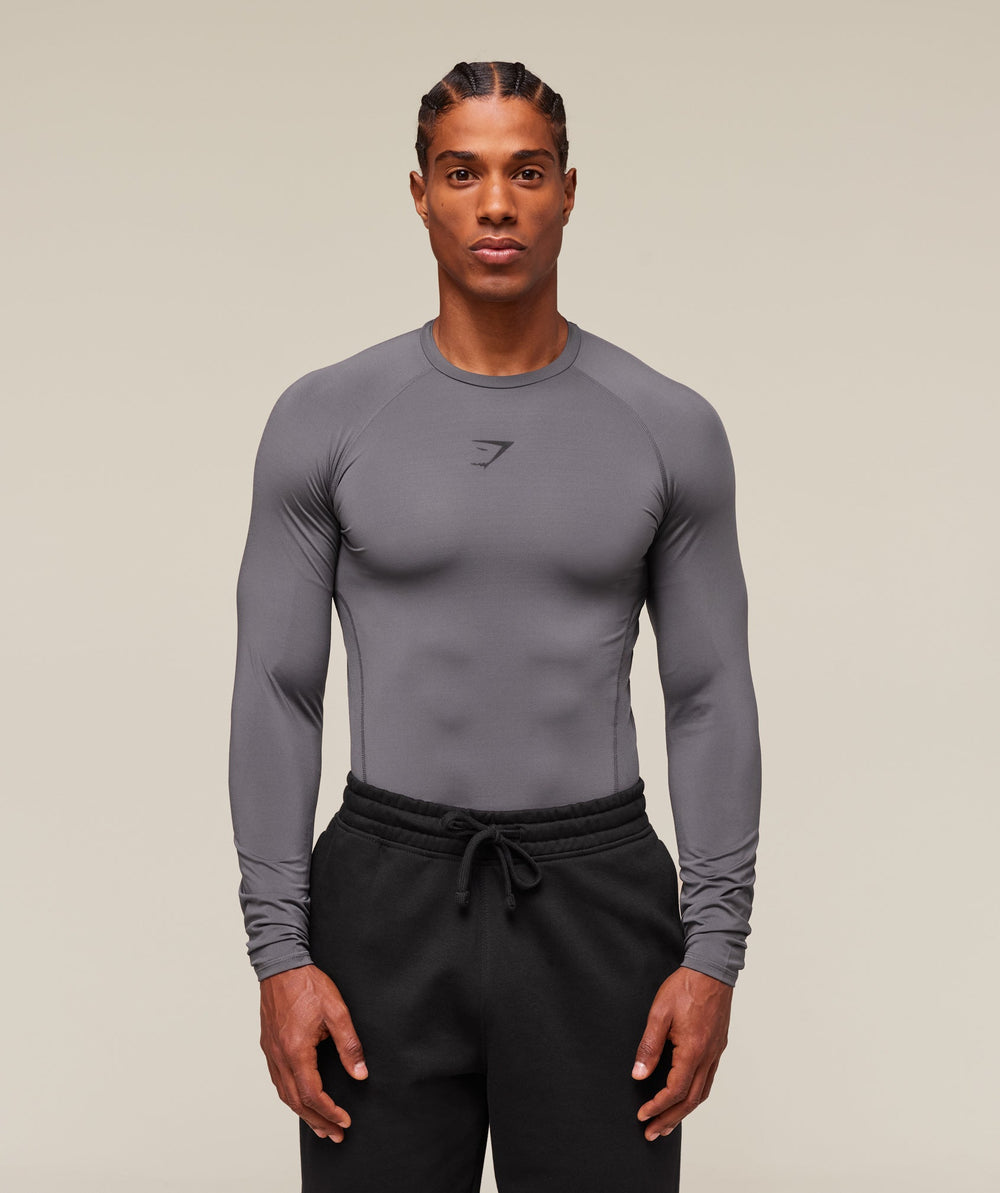 Element Baselayer Long Sleeve T-Shirt - Dark Grey