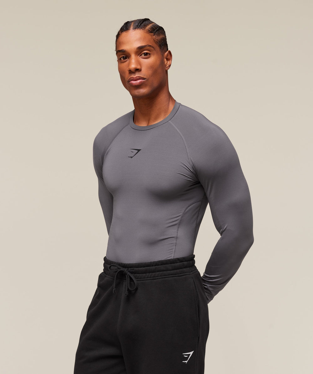 Element Baselayer Long Sleeve T-Shirt - Dark Grey