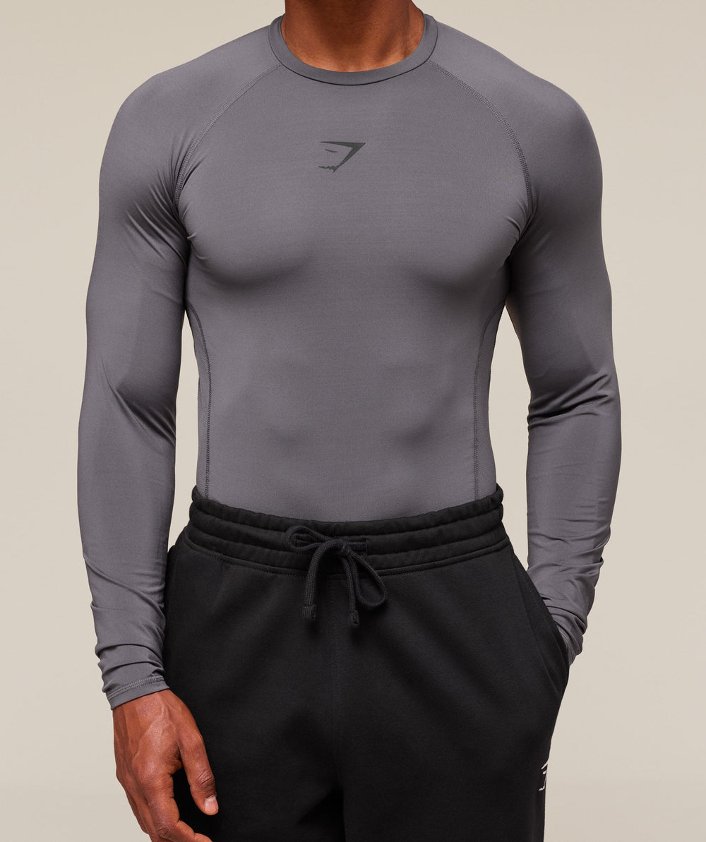 Element Baselayer Long Sleeve T-Shirt - Dark Grey