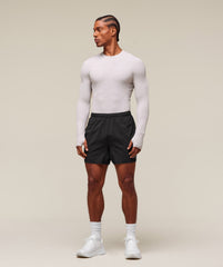 everywear Warp Knit Long Sleeve T-Shirt - Tame Grey