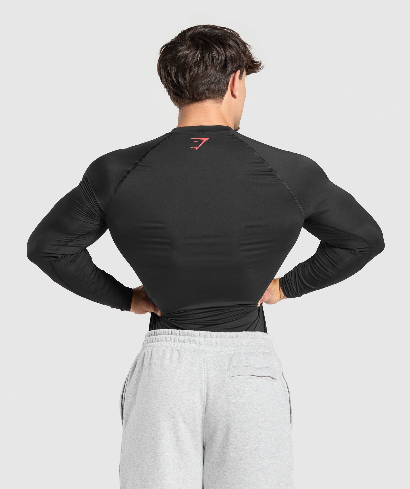 Graphic Baselayer Long Sleeve T-Shirt - Black