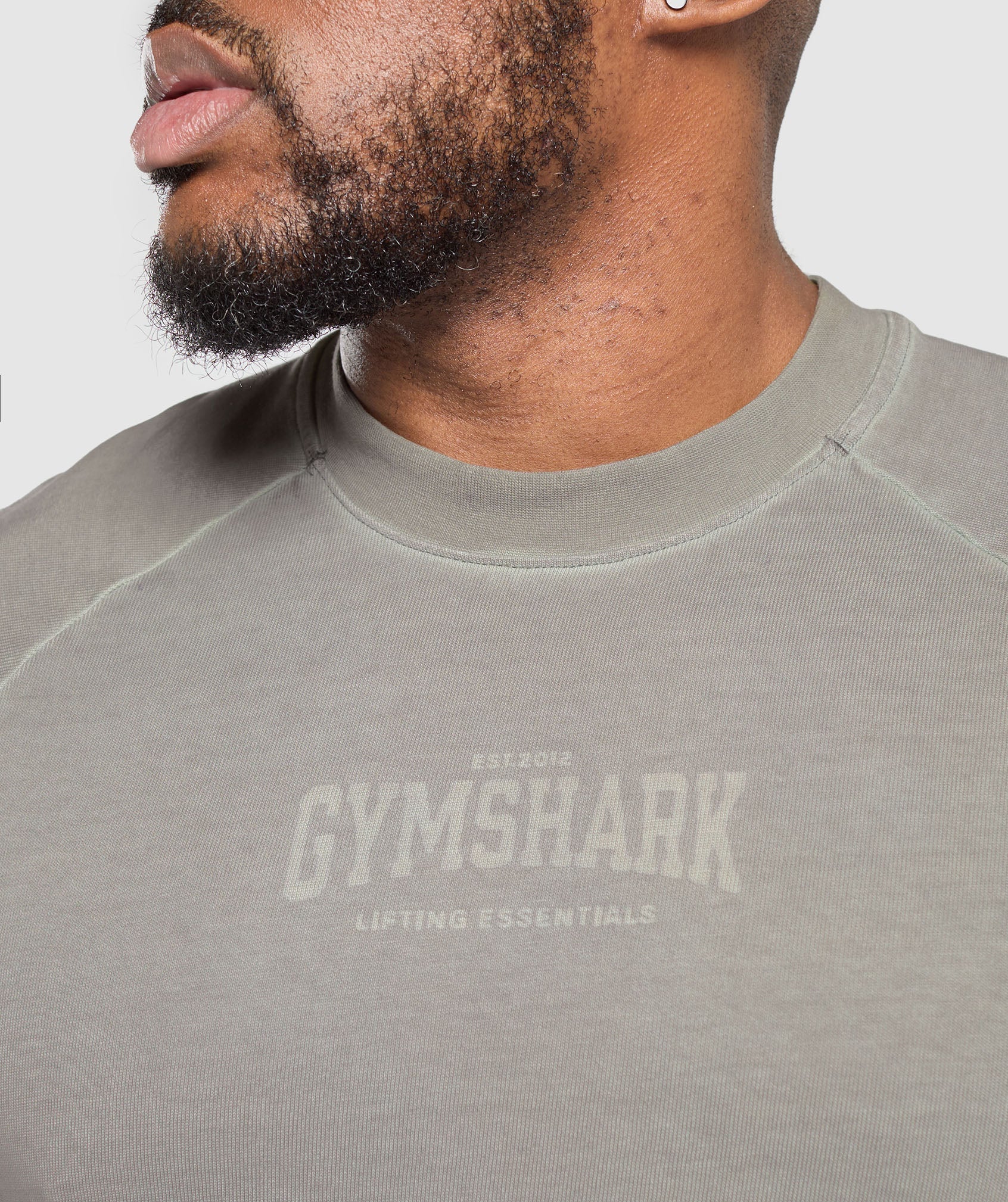 Heavyweight Long Sleeve T-Shirt - Metal Grey/Asphalt Grey Wash