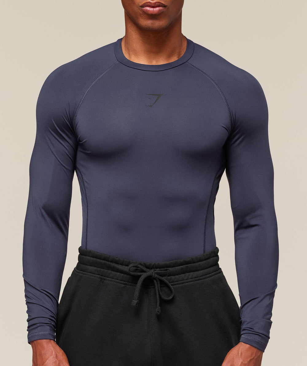 Element Baselayer Long Sleeve T-Shirt - Heavy Blue