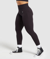 Lift Seamless Leggings - Depth Purple/Black Marl