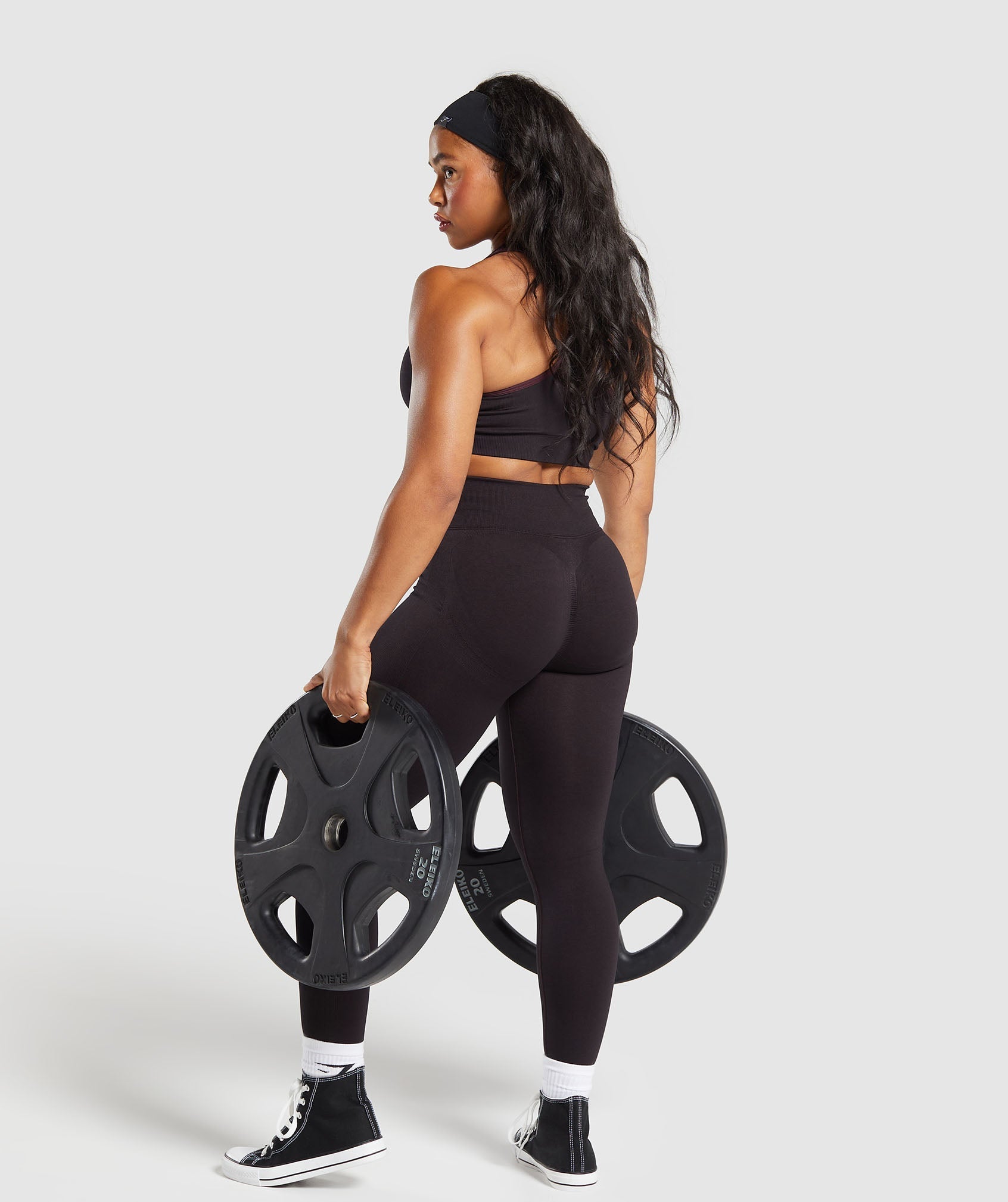 Lift Seamless Leggings - Depth Purple/Black Marl