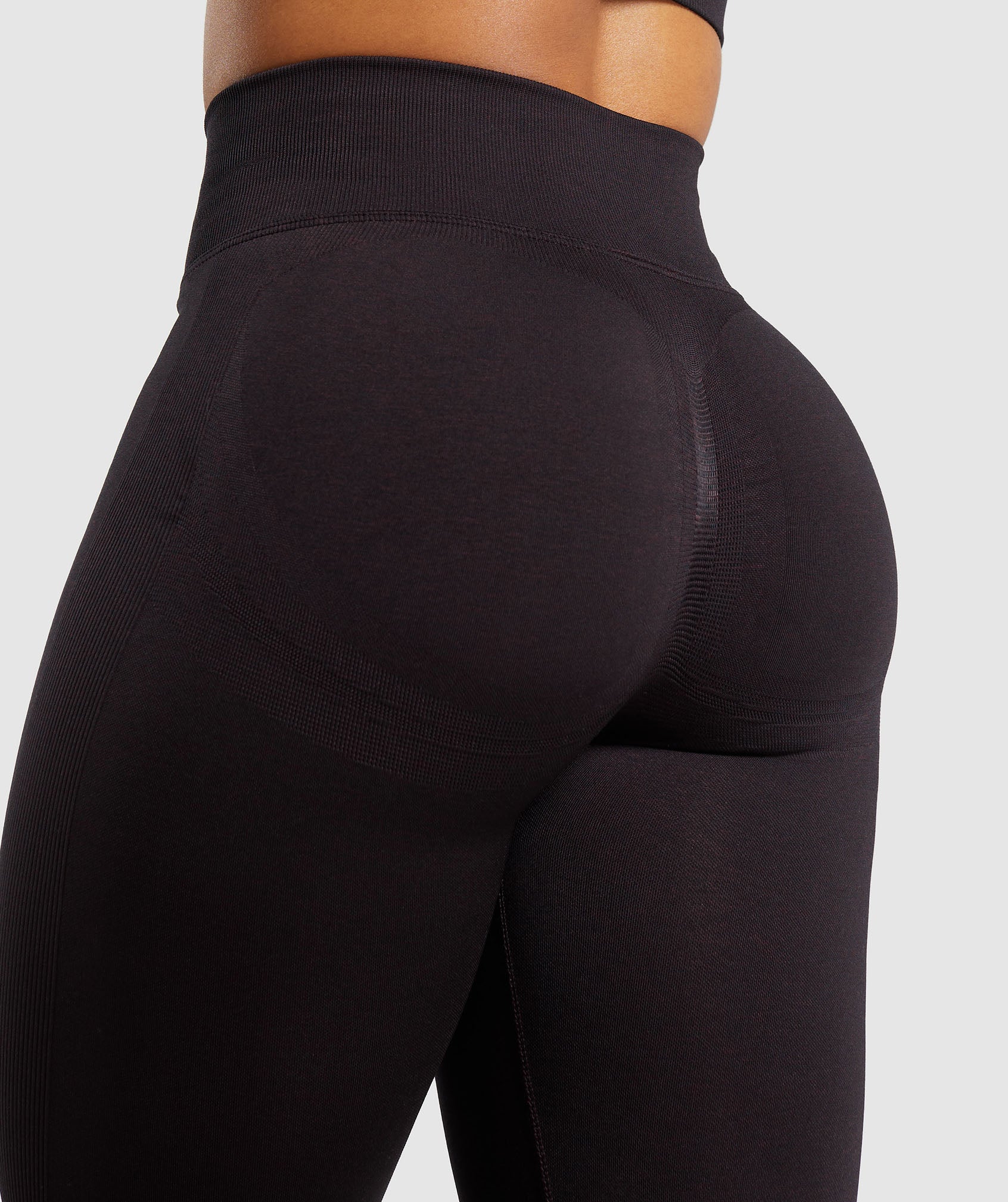Lift Seamless Leggings - Depth Purple/Black Marl