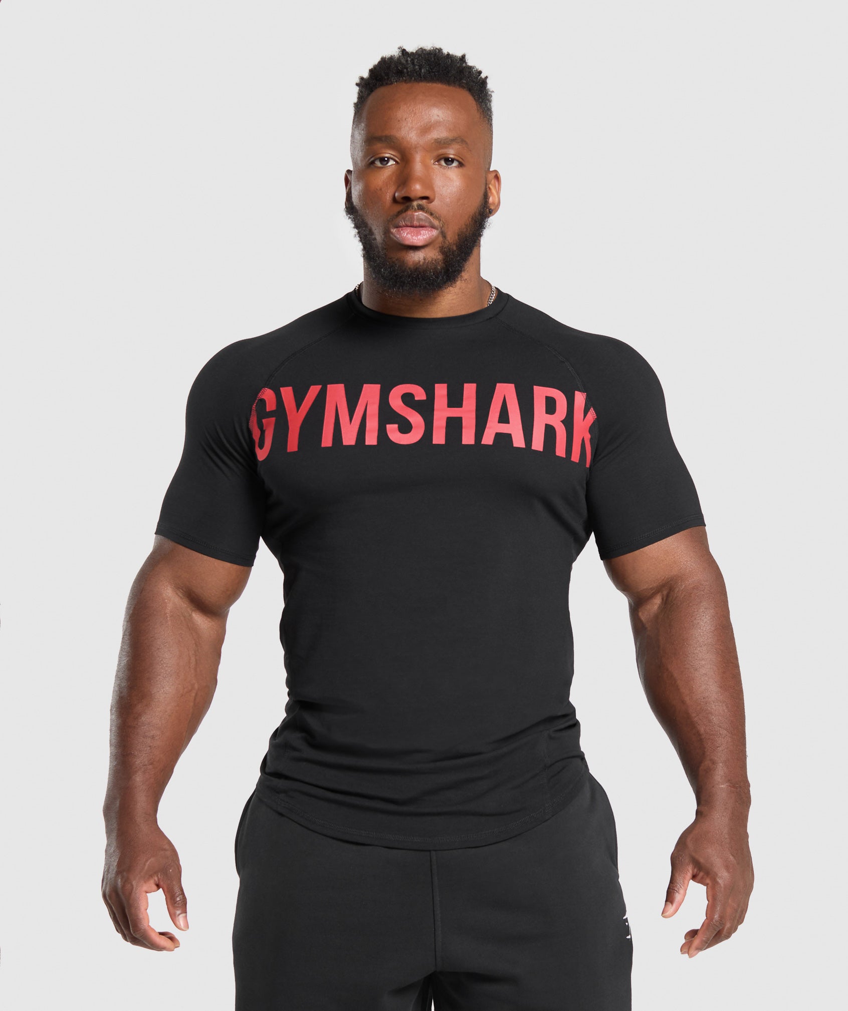 Prime T-Shirt - Black/Vivid Red