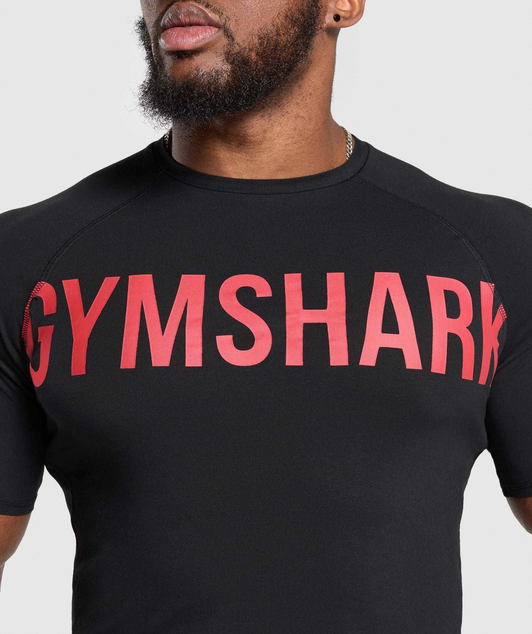 Prime T-Shirt - Black/Vivid Red