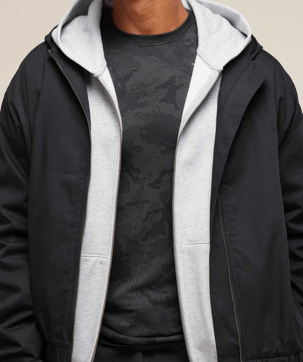 Geo Seamless T-Shirt - Black/Charcoal Grey