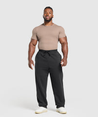 Ribbed T-Shirt - Lifestyle Brown