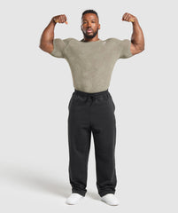 Geo Seamless T-Shirt - Linen Brown/Camo Brown