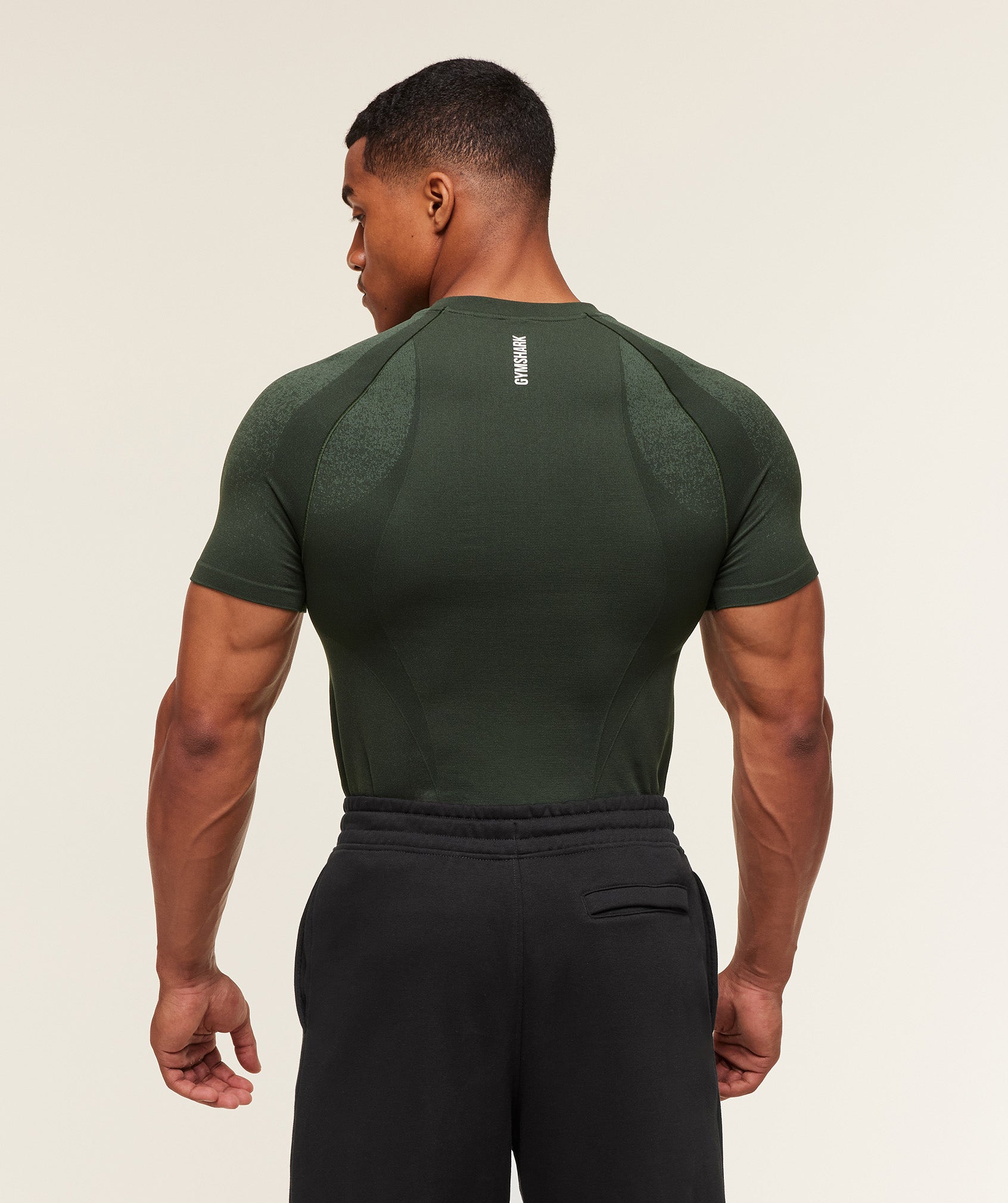 Shadow Seamless T Shirt - Trail Green