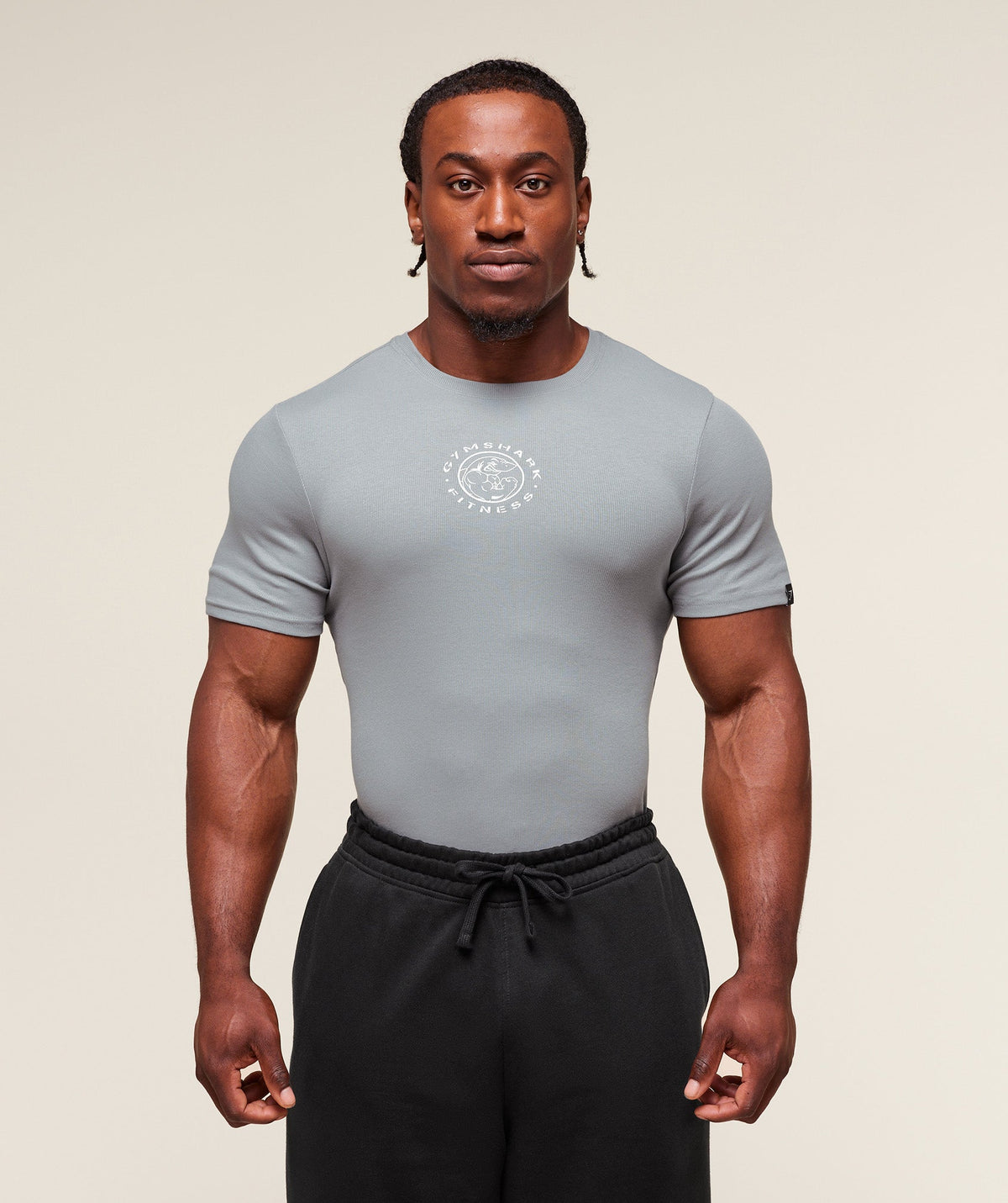 Legacy Ribbed T-Shirt - Denim Grey