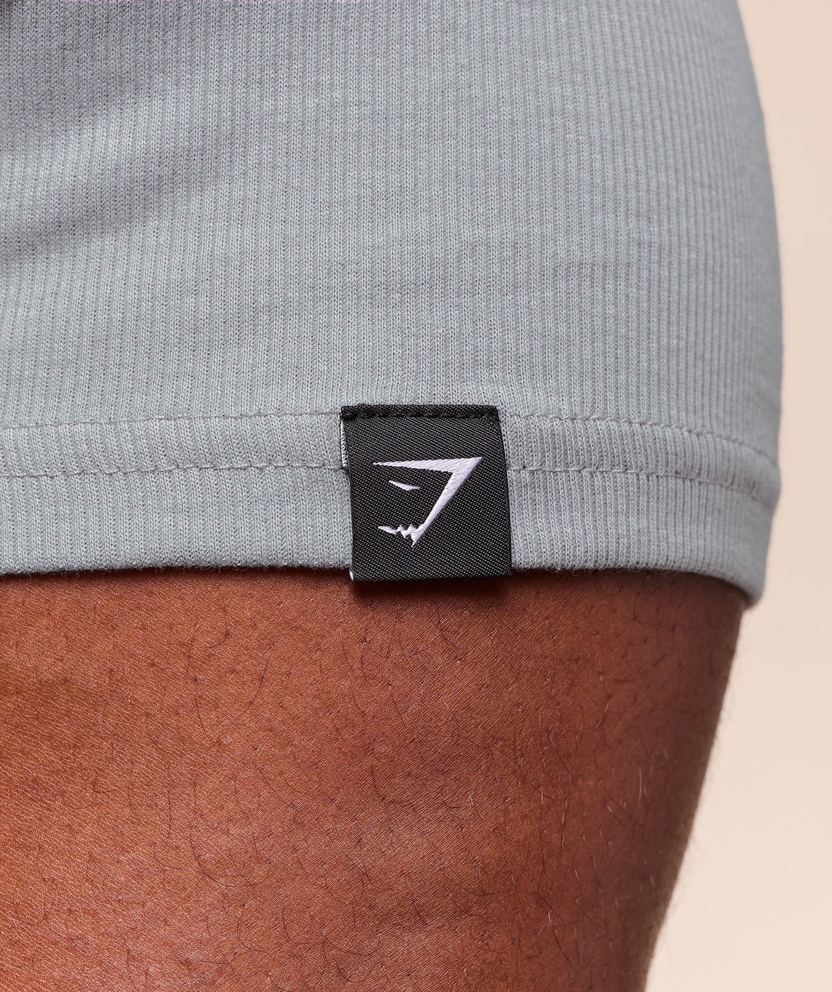 Legacy Ribbed T-Shirt - Denim Grey
