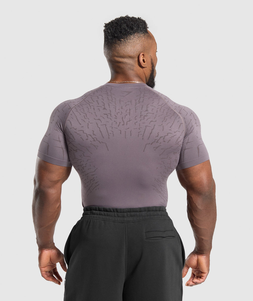 Tectonic Seamless T Shirt - Brushed Purple/Greyed Purple