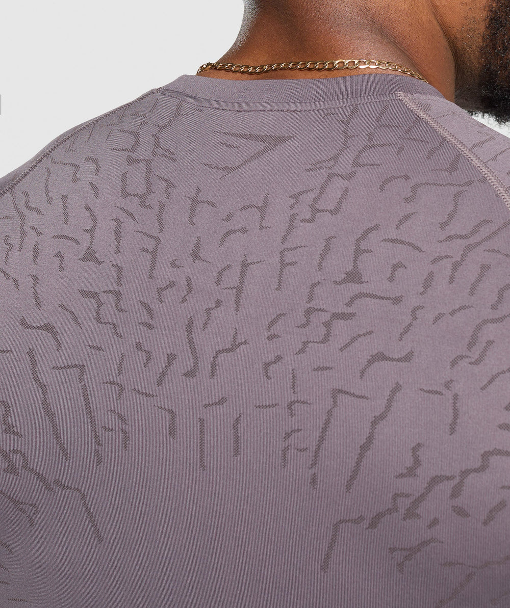 Tectonic Seamless T Shirt - Brushed Purple/Greyed Purple