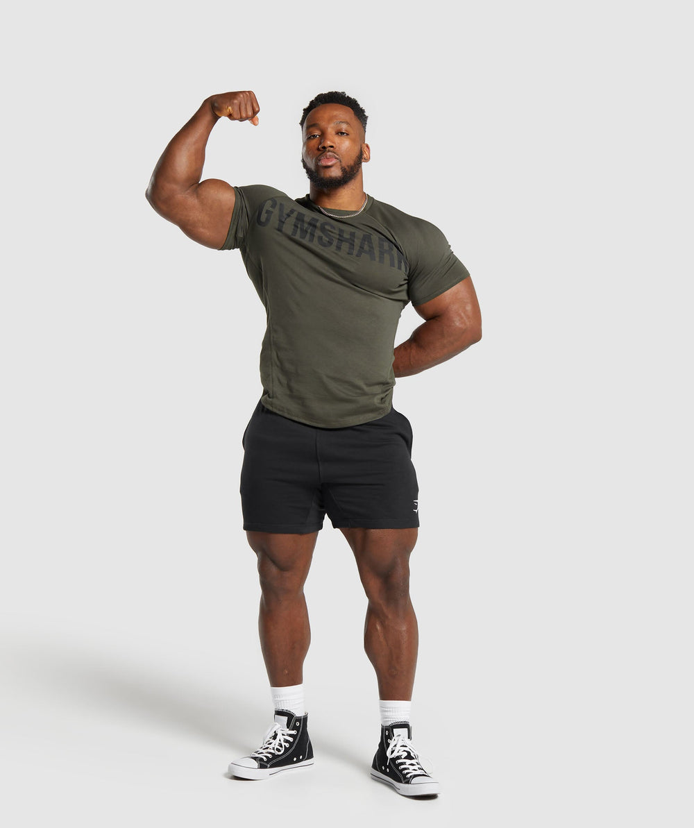 Impact Muscle T-Shirt - Strength Green