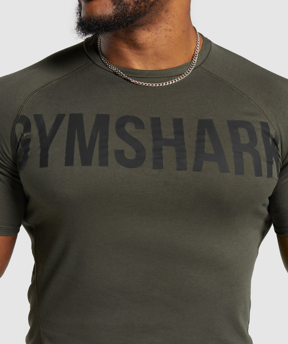 Impact Muscle T-Shirt - Strength Green