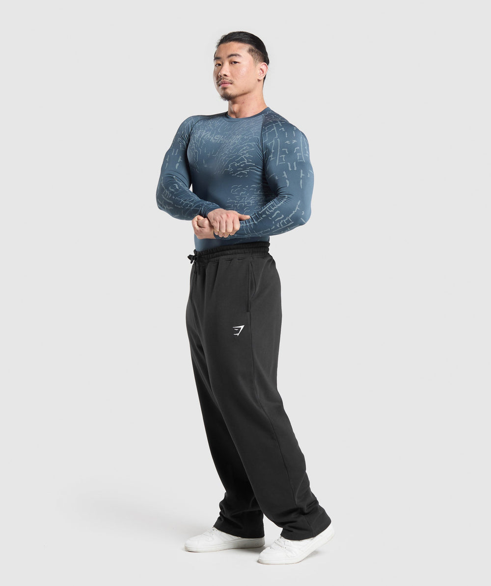 Tectonic Long Sleeve T-Shirt - Cargo Blue/Cool Blue