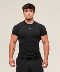 Onyx 5.0 Seamless T-Shirt - Black/Onyx Grey