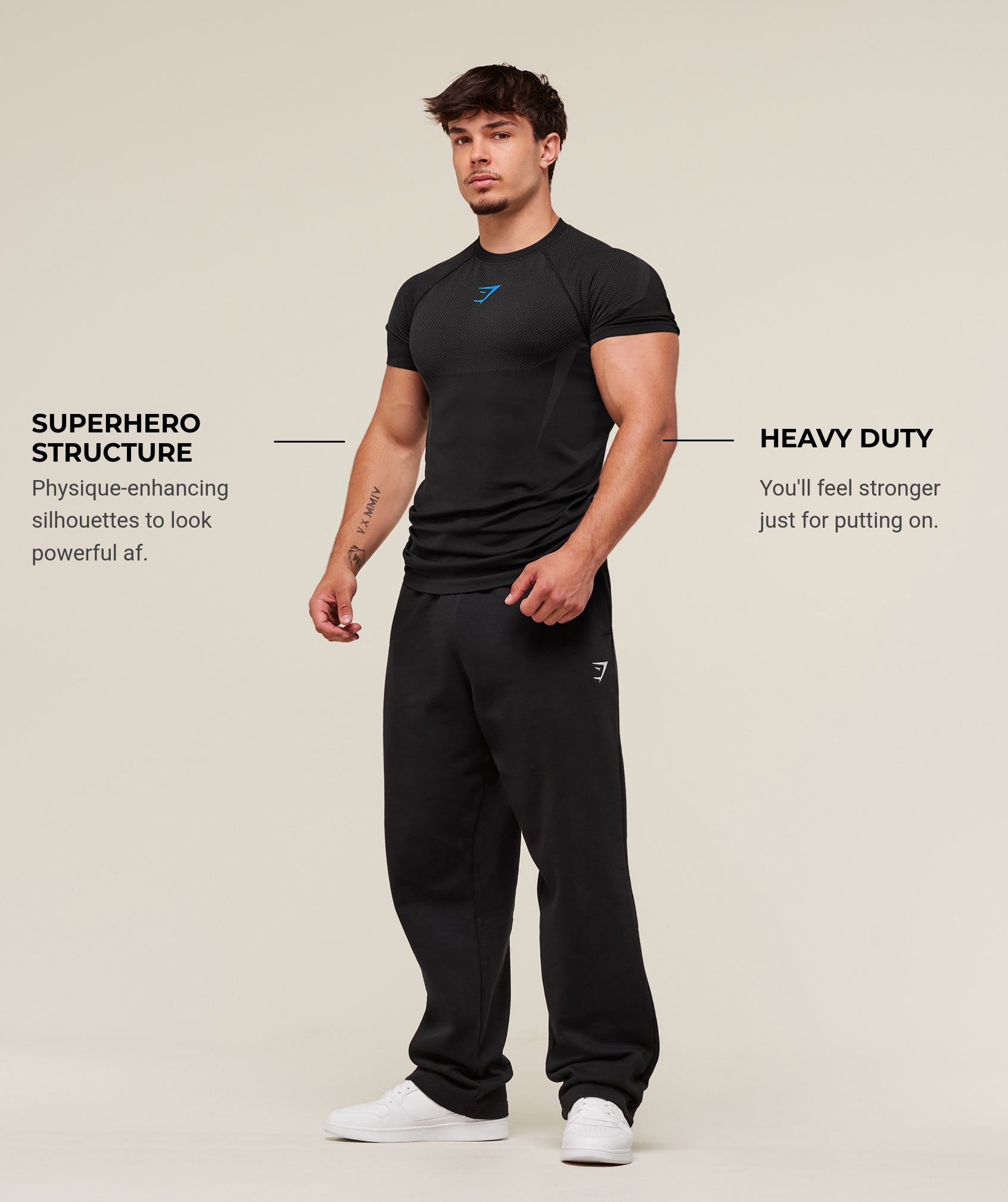 Onyx 5.0 Seamless T-Shirt - Black/Onyx Grey