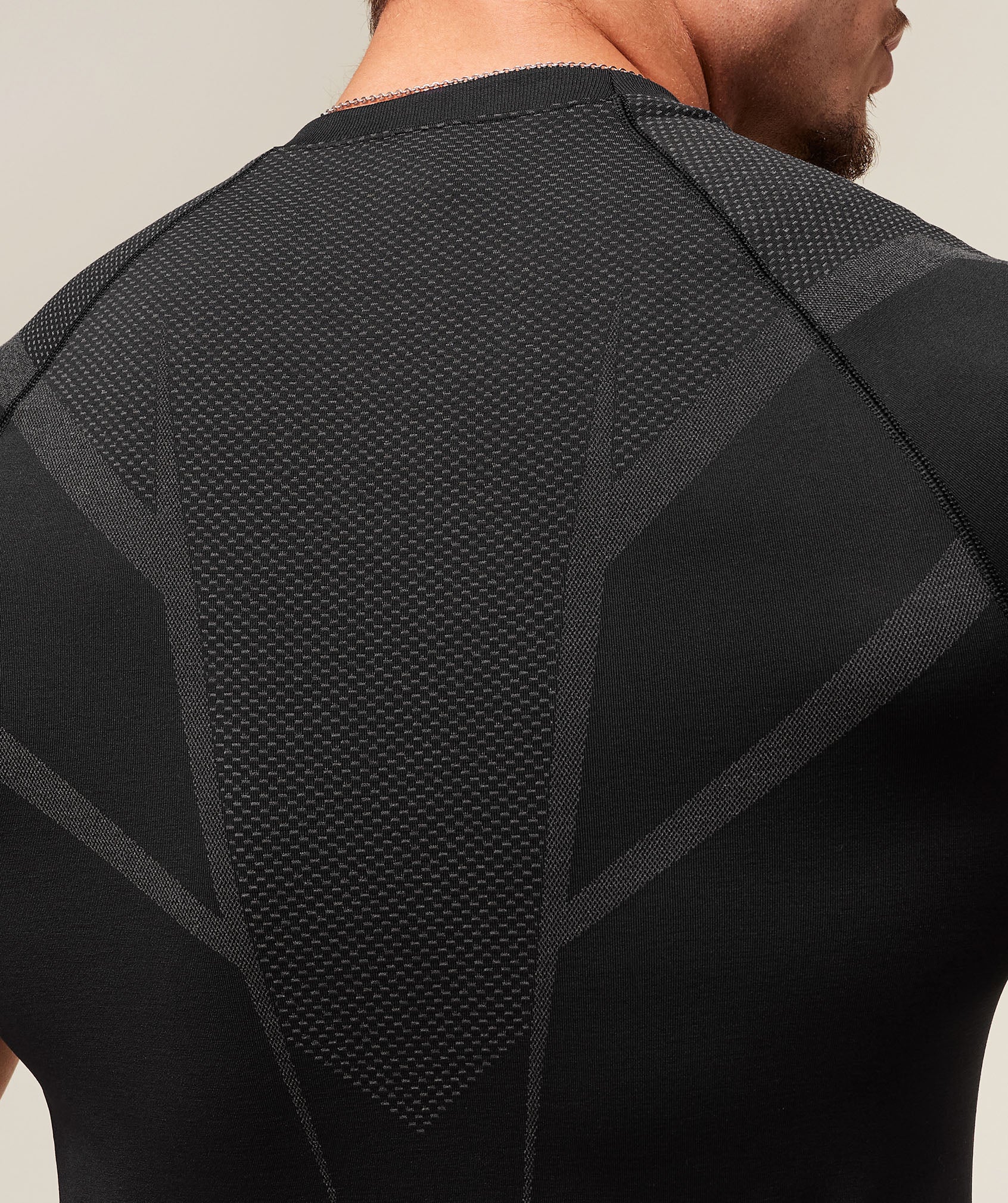 Onyx 5.0 Seamless T-Shirt - Black/Onyx Grey
