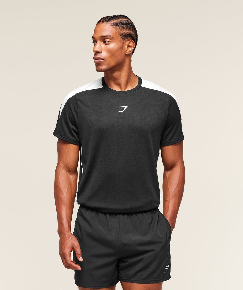 Arrival Block T-Shirt - Black