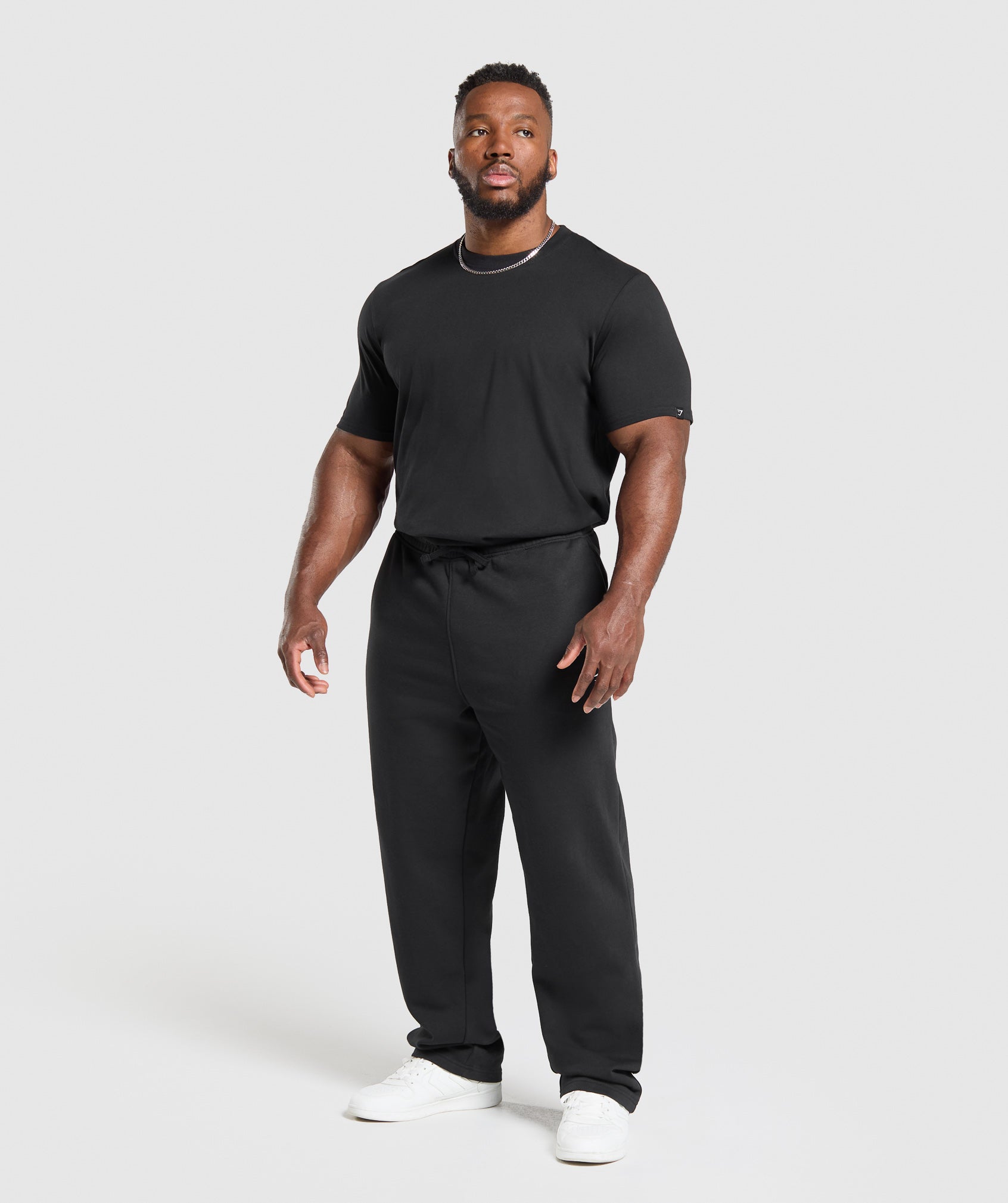 T-Shirt 2 Pack - Black/Light Grey Marl