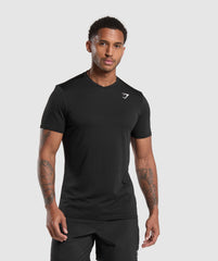 Arrival V-Neck T Shirt - Black