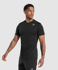 Arrival V-Neck T Shirt - Black