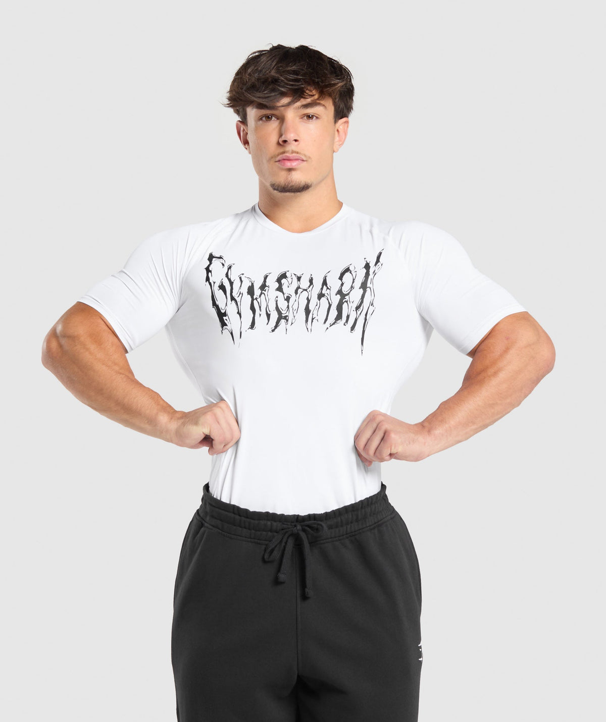 Graphic Baselayer T-Shirt - White