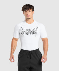 Graphic Baselayer T-Shirt - White
