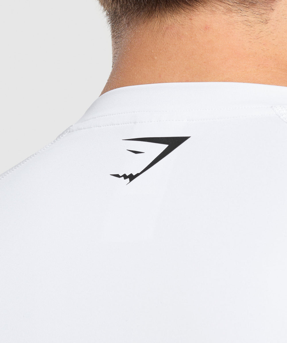 Graphic Baselayer T-Shirt - White